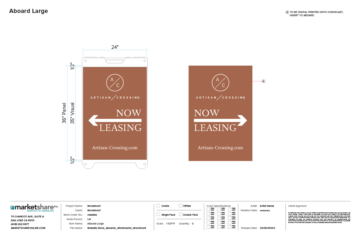 Aboards large specifications