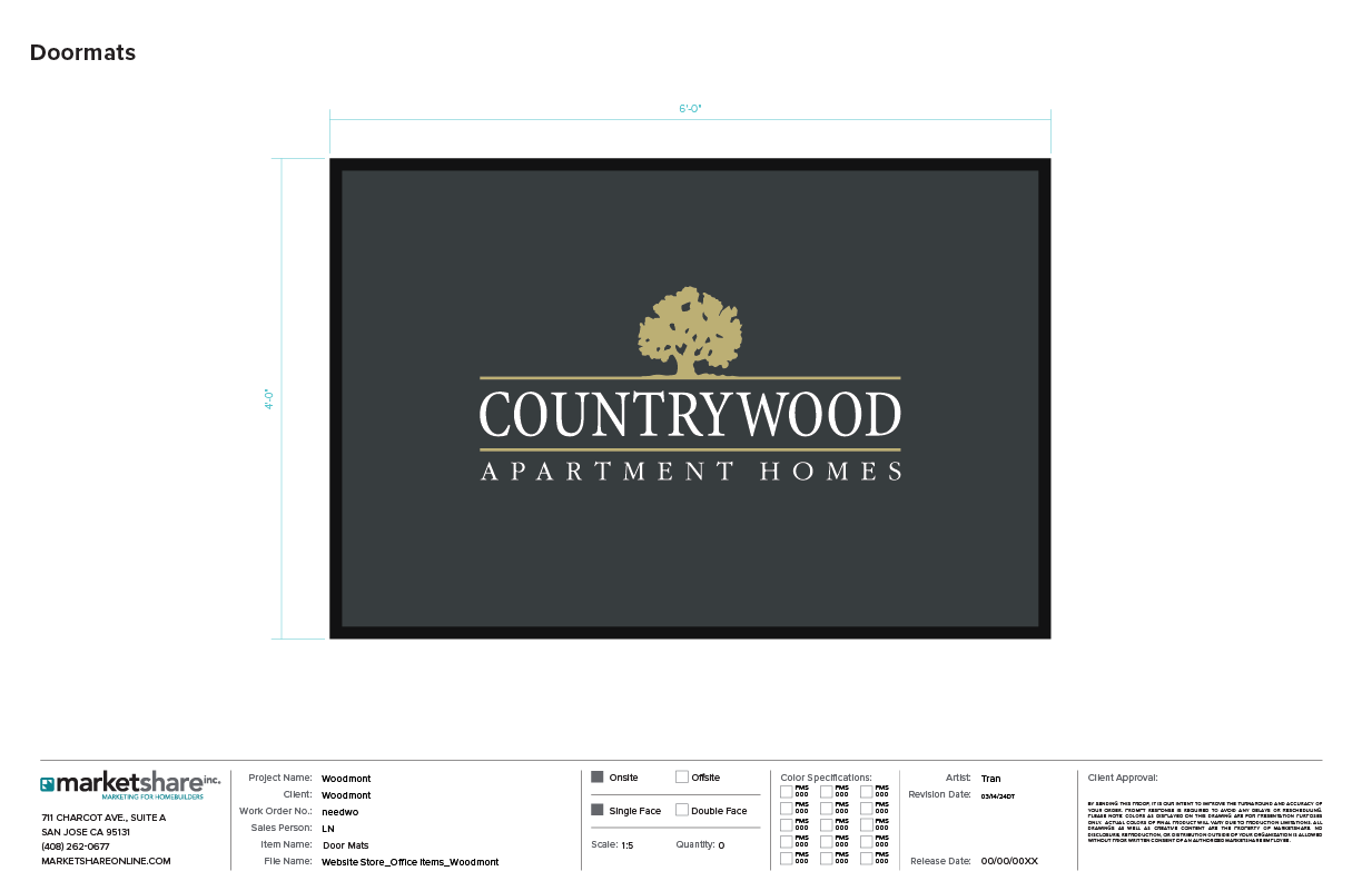 Doormats specifications