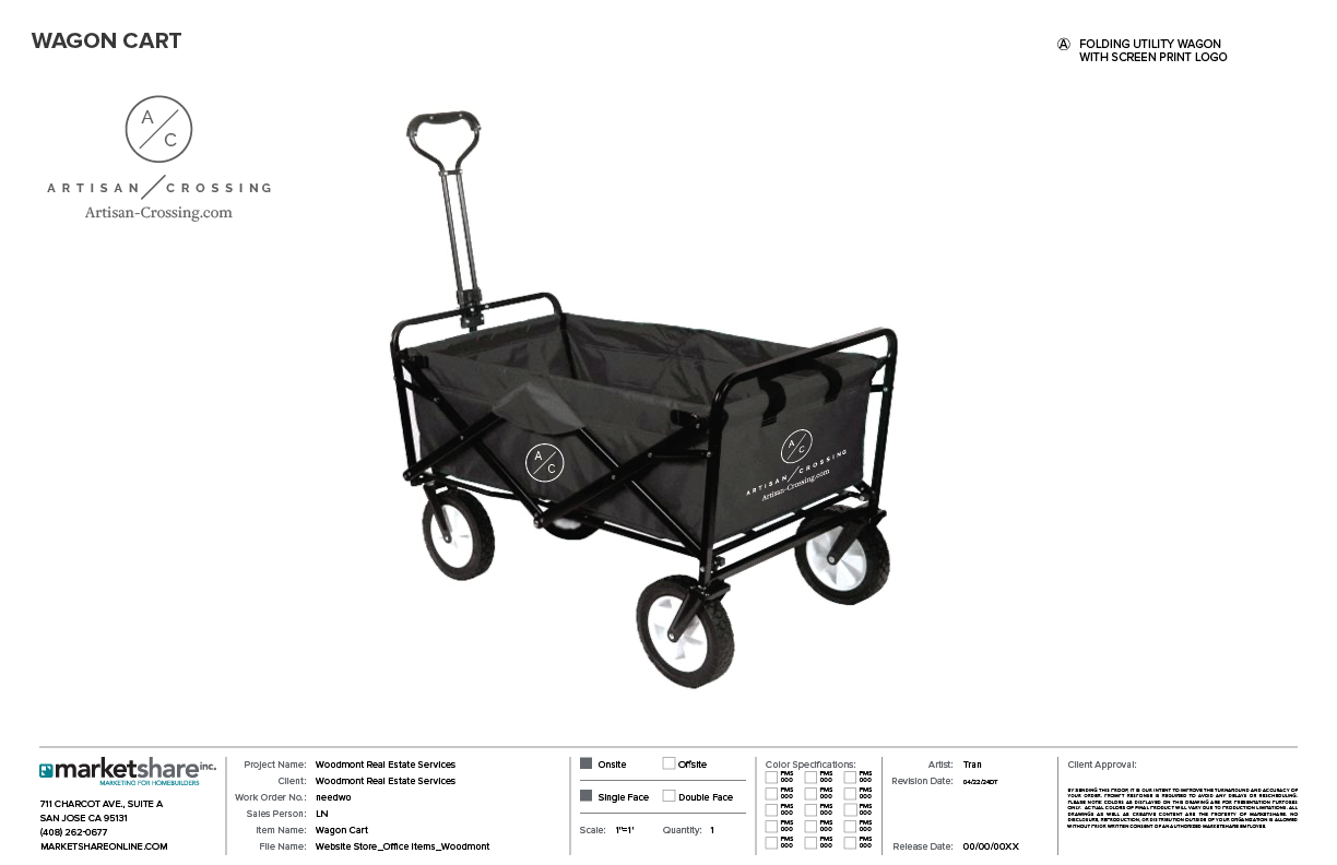 Utility Wagon Cart Specifications
