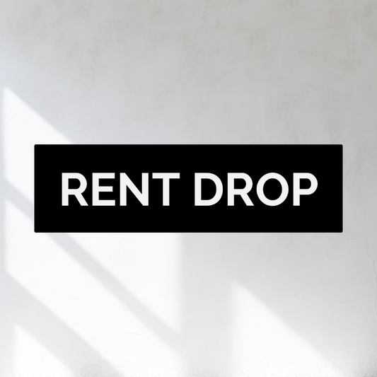 Rent Drop Box Sign